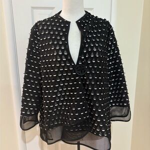 Black Sheer Women's Jacket